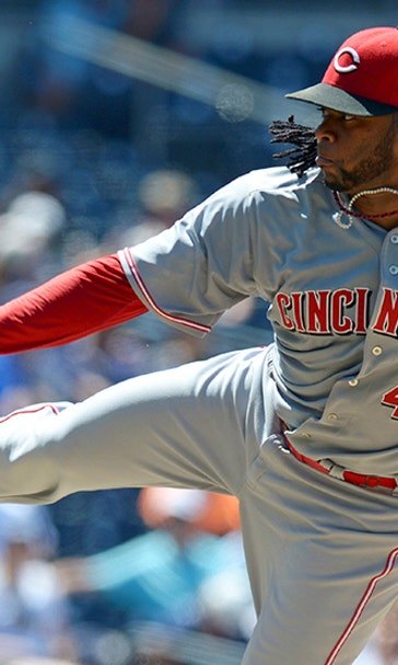 Cueto tries to end Indians' home mastery in Battle for Ohio Cup